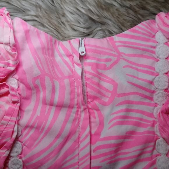 Lily Pulitzer Annabelle Toddler Dress Take It From Your Mumsy Pink 12-18 Months - Picture 7 of 9